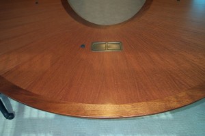 Grommets in top are custom finished bronze by Altinex
